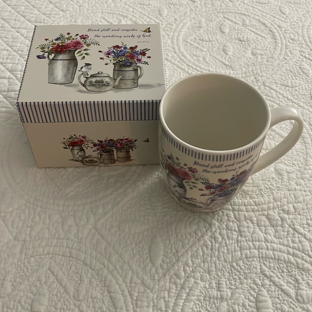 Faith Inspired Mug by Sandy Clough